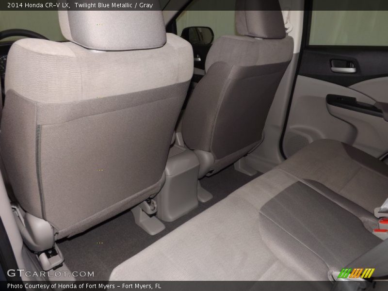 Twilight Blue Metallic / Gray 2014 Honda CR-V LX