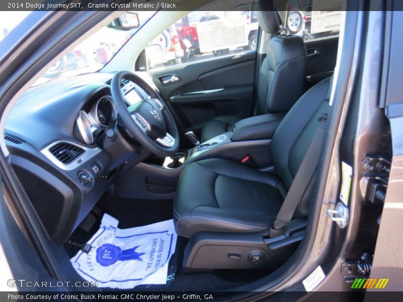 Granite Crystal Metallic / Black 2014 Dodge Journey SXT