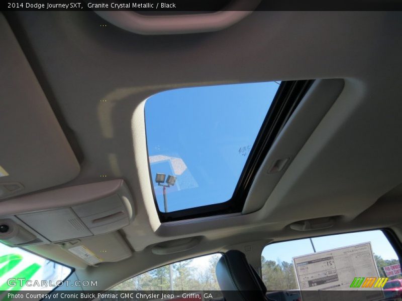 Granite Crystal Metallic / Black 2014 Dodge Journey SXT
