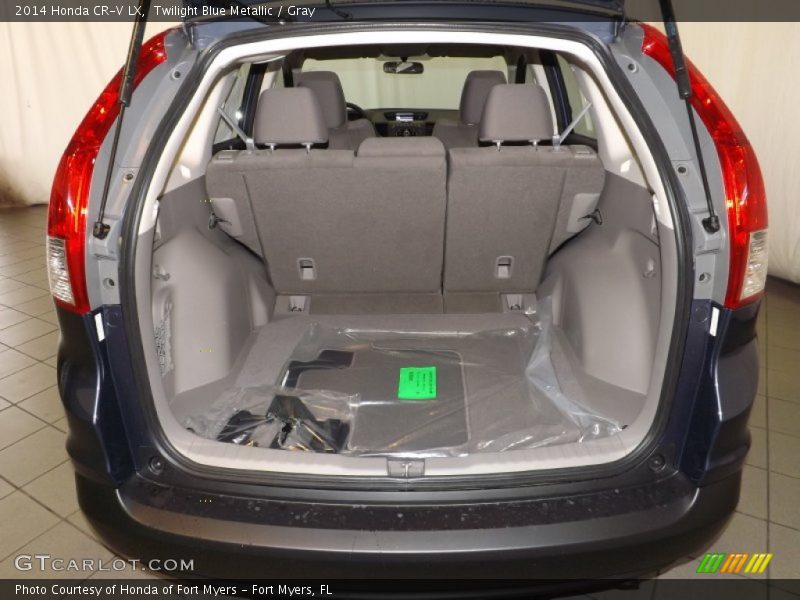 Twilight Blue Metallic / Gray 2014 Honda CR-V LX