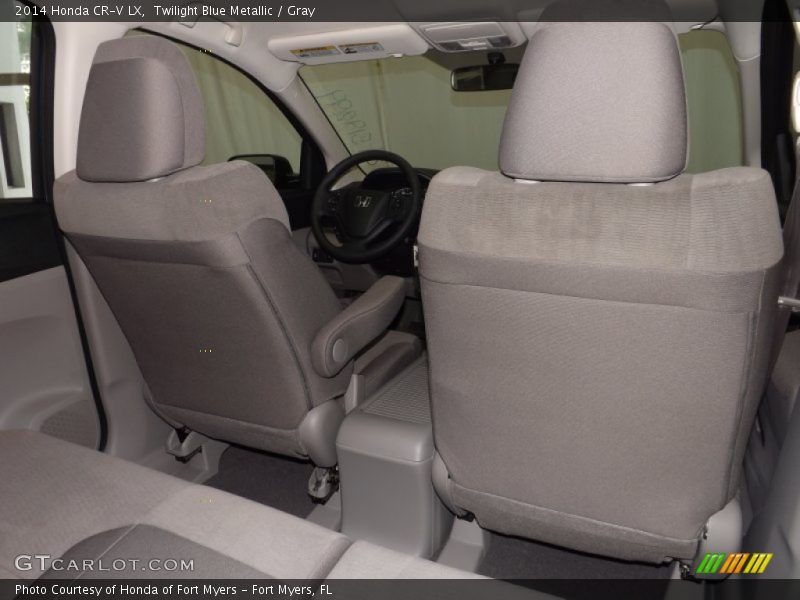 Twilight Blue Metallic / Gray 2014 Honda CR-V LX