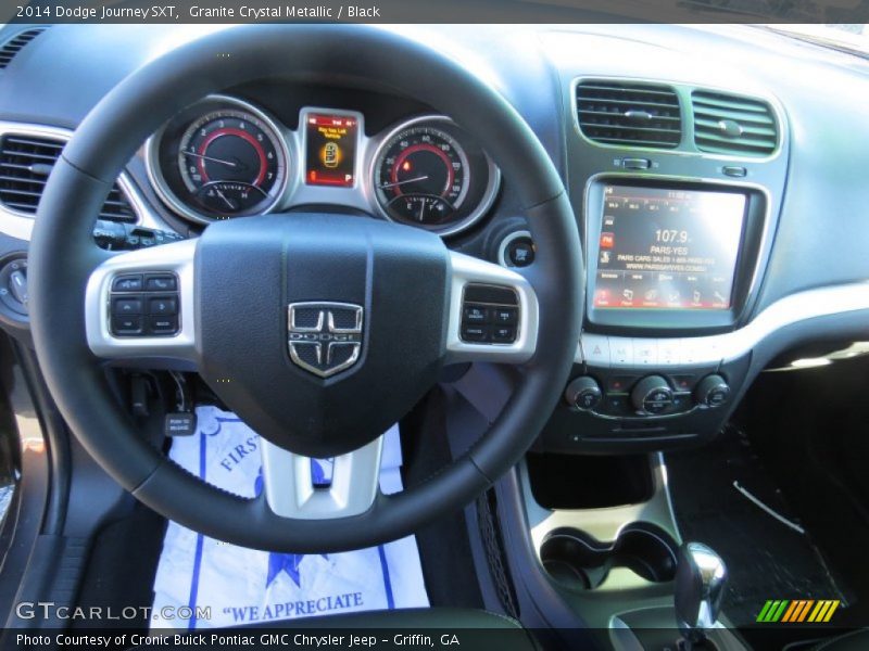 Granite Crystal Metallic / Black 2014 Dodge Journey SXT