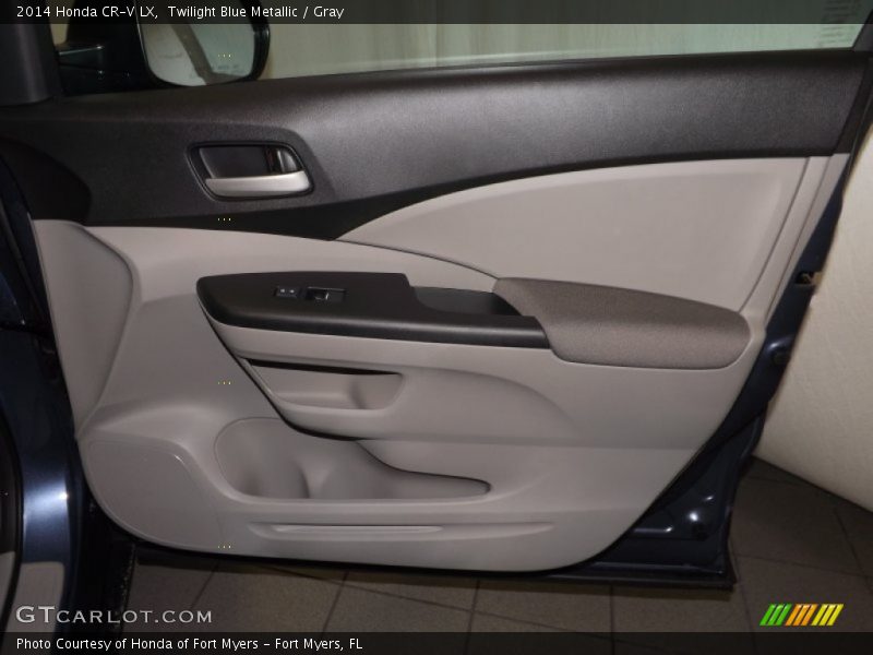 Twilight Blue Metallic / Gray 2014 Honda CR-V LX