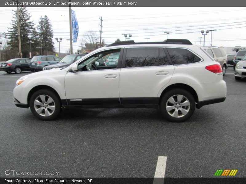  2011 Outback 2.5i Limited Wagon Satin White Pearl