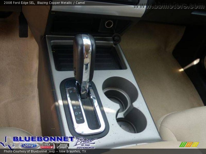 Blazing Copper Metallic / Camel 2008 Ford Edge SEL