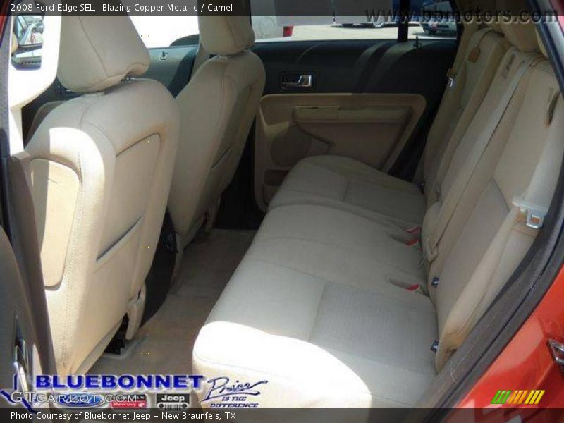 Blazing Copper Metallic / Camel 2008 Ford Edge SEL
