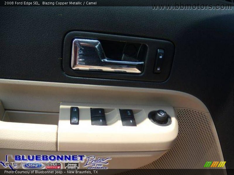 Blazing Copper Metallic / Camel 2008 Ford Edge SEL