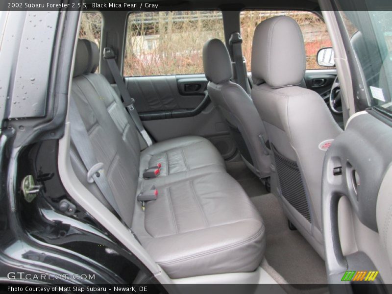 Rear Seat of 2002 Forester 2.5 S