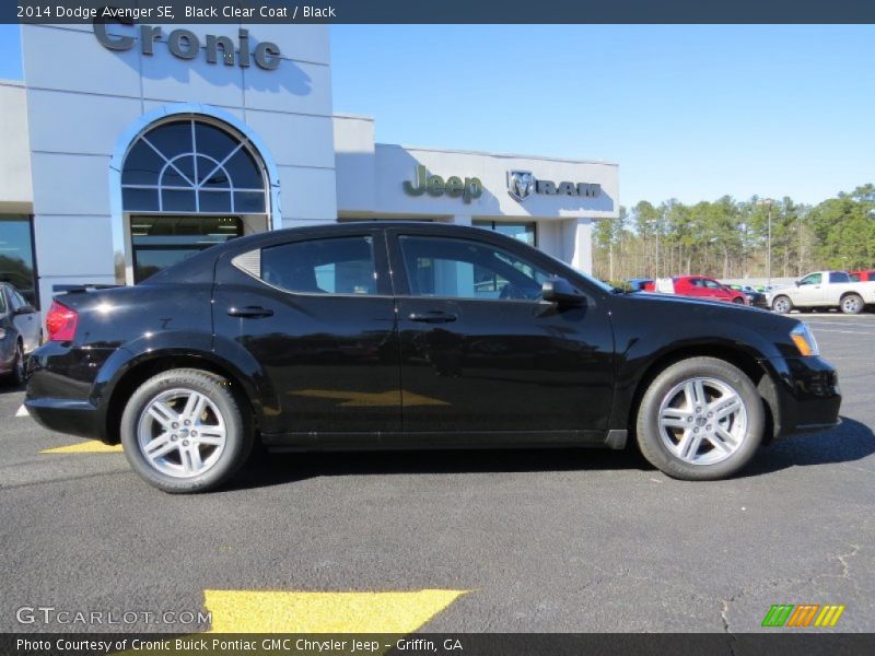 Black Clear Coat / Black 2014 Dodge Avenger SE