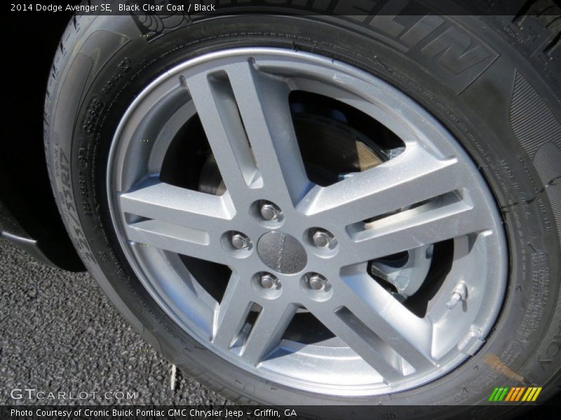 Black Clear Coat / Black 2014 Dodge Avenger SE