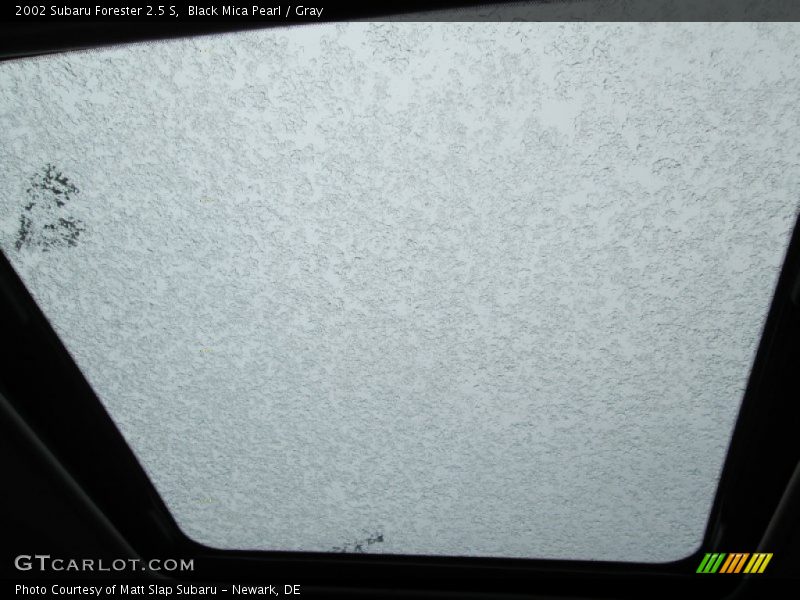Sunroof of 2002 Forester 2.5 S
