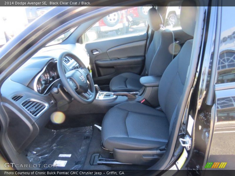 Black Clear Coat / Black 2014 Dodge Avenger SE