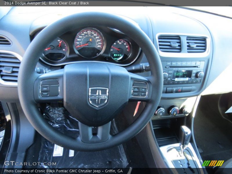 Black Clear Coat / Black 2014 Dodge Avenger SE