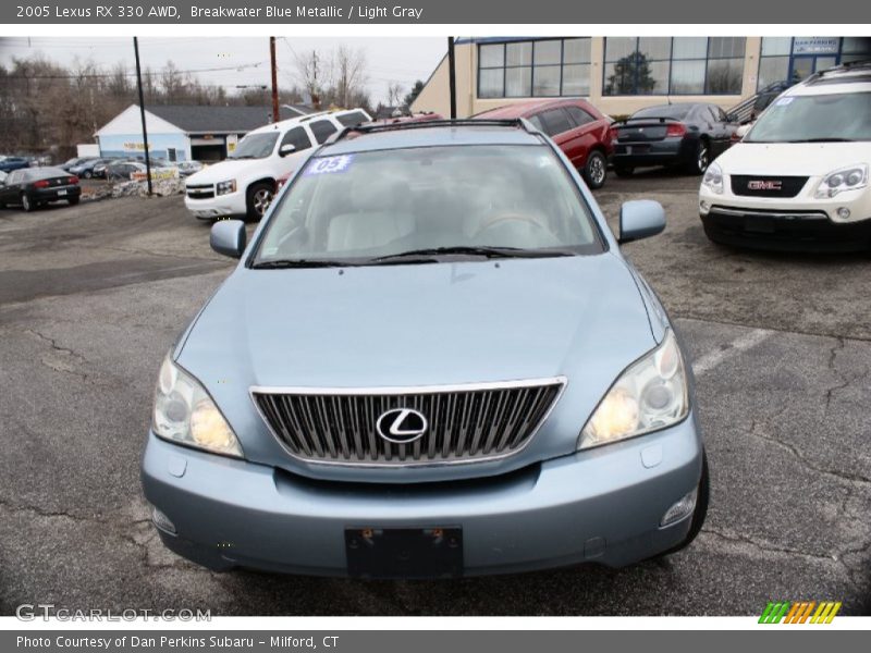 Breakwater Blue Metallic / Light Gray 2005 Lexus RX 330 AWD