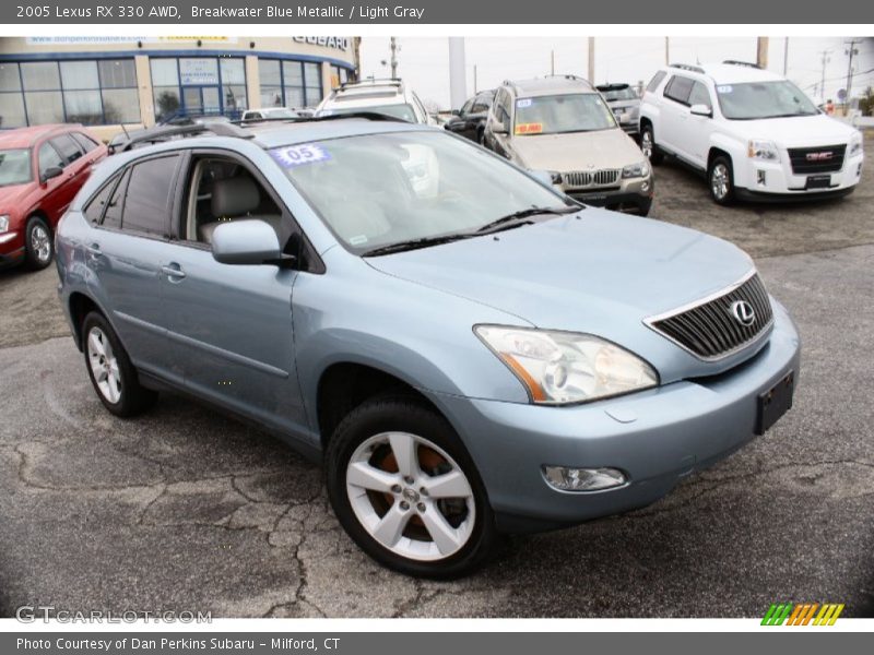 Breakwater Blue Metallic / Light Gray 2005 Lexus RX 330 AWD