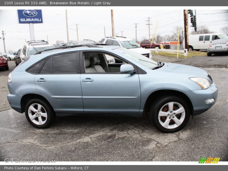 Breakwater Blue Metallic / Light Gray 2005 Lexus RX 330 AWD