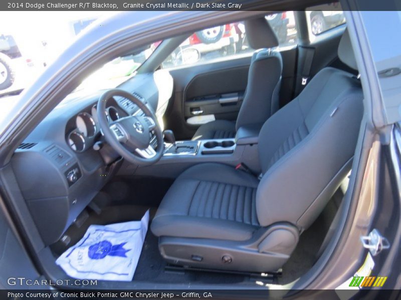 Granite Crystal Metallic / Dark Slate Gray 2014 Dodge Challenger R/T Blacktop