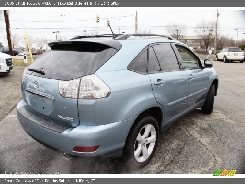 Breakwater Blue Metallic / Light Gray 2005 Lexus RX 330 AWD