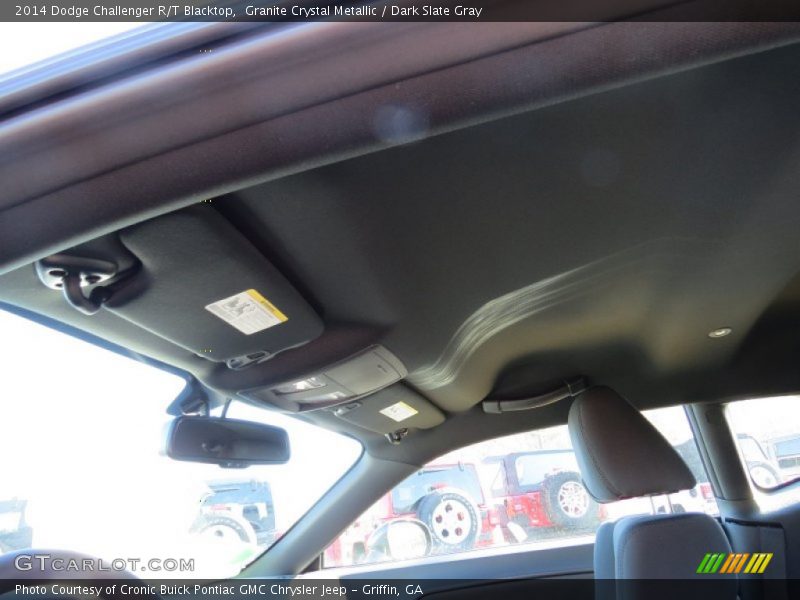 Granite Crystal Metallic / Dark Slate Gray 2014 Dodge Challenger R/T Blacktop