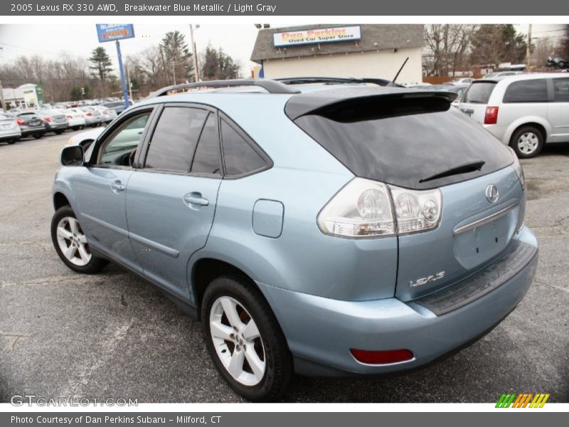 Breakwater Blue Metallic / Light Gray 2005 Lexus RX 330 AWD