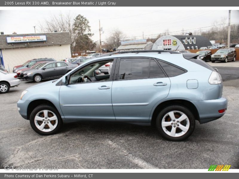 Breakwater Blue Metallic / Light Gray 2005 Lexus RX 330 AWD