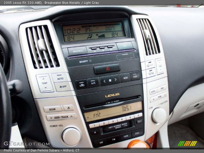 Breakwater Blue Metallic / Light Gray 2005 Lexus RX 330 AWD