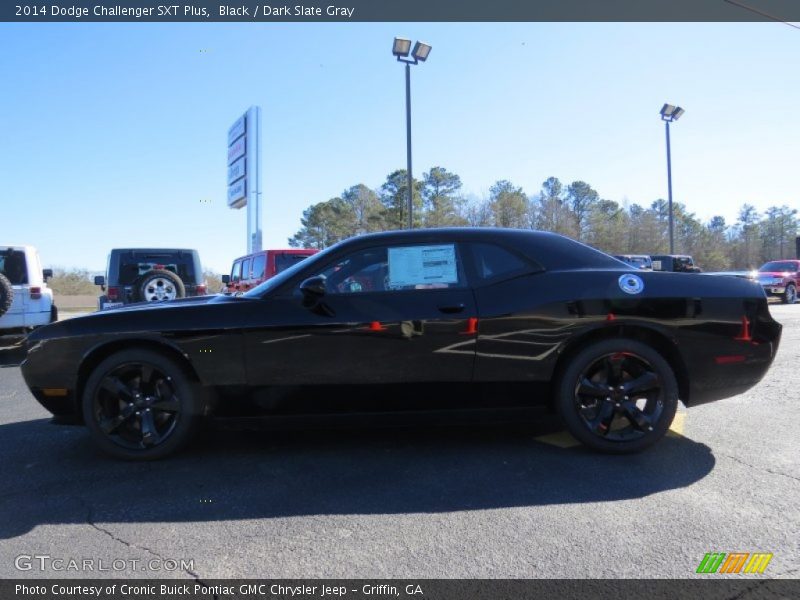 Black / Dark Slate Gray 2014 Dodge Challenger SXT Plus