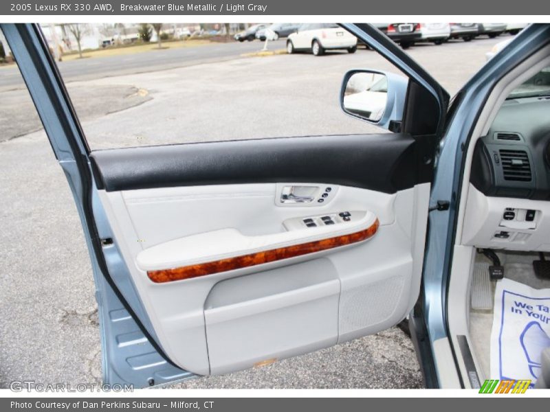 Breakwater Blue Metallic / Light Gray 2005 Lexus RX 330 AWD