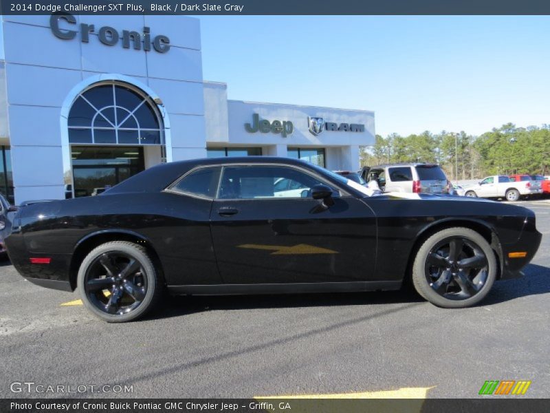 Black / Dark Slate Gray 2014 Dodge Challenger SXT Plus