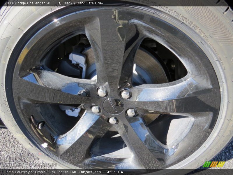 Black / Dark Slate Gray 2014 Dodge Challenger SXT Plus