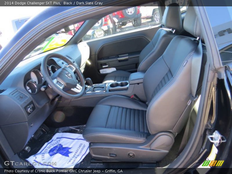 Black / Dark Slate Gray 2014 Dodge Challenger SXT Plus