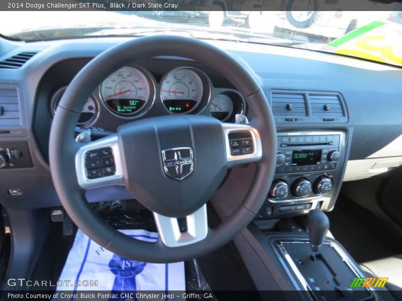 Black / Dark Slate Gray 2014 Dodge Challenger SXT Plus