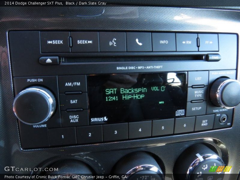 Black / Dark Slate Gray 2014 Dodge Challenger SXT Plus