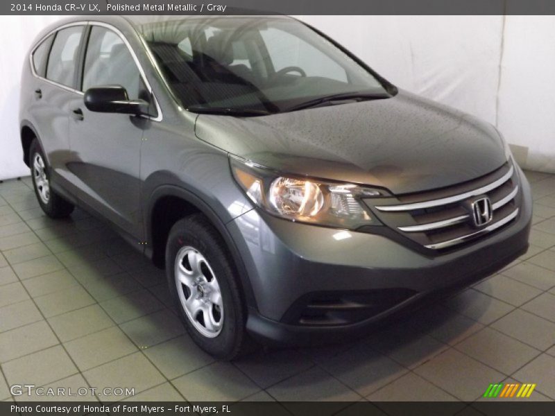 Polished Metal Metallic / Gray 2014 Honda CR-V LX