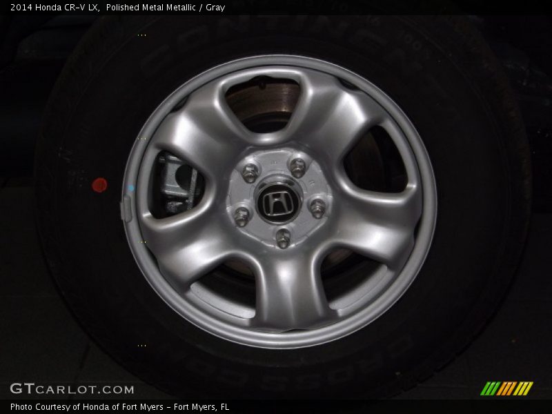 Polished Metal Metallic / Gray 2014 Honda CR-V LX