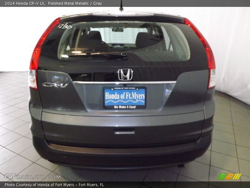 Polished Metal Metallic / Gray 2014 Honda CR-V LX