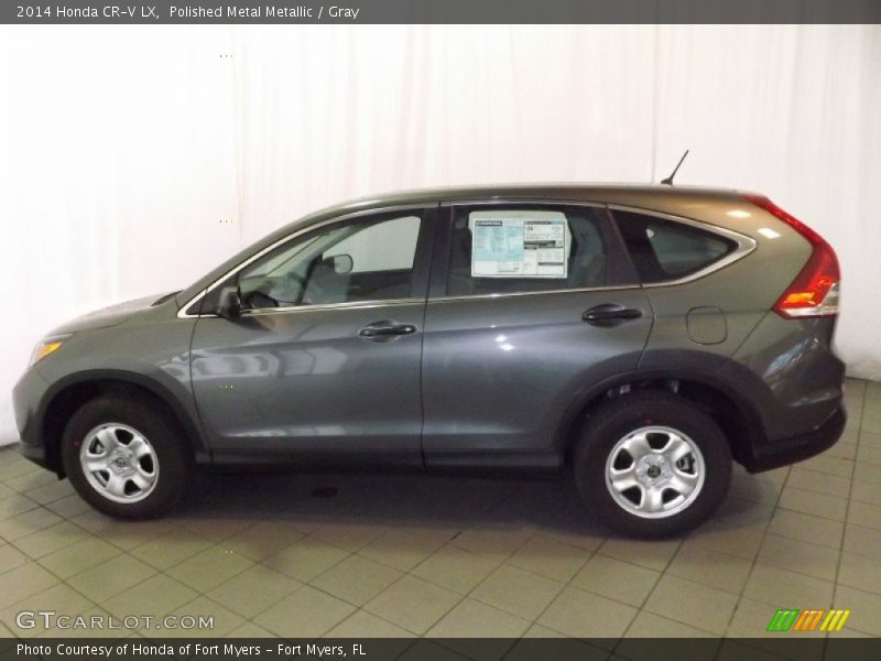 Polished Metal Metallic / Gray 2014 Honda CR-V LX