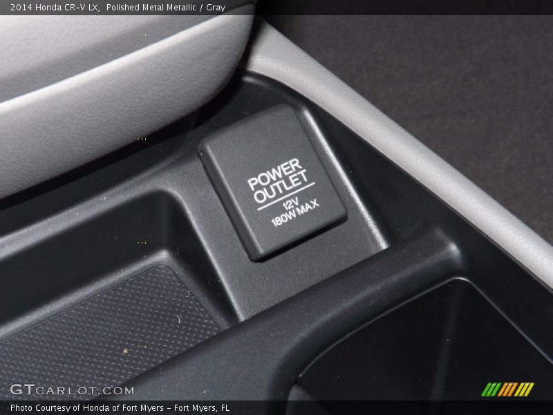 Polished Metal Metallic / Gray 2014 Honda CR-V LX
