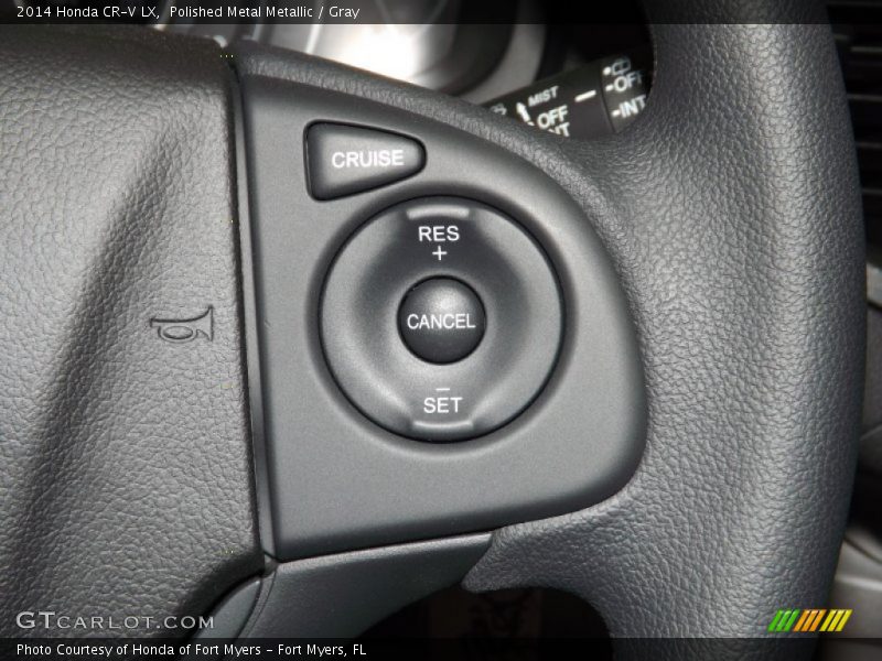 Polished Metal Metallic / Gray 2014 Honda CR-V LX