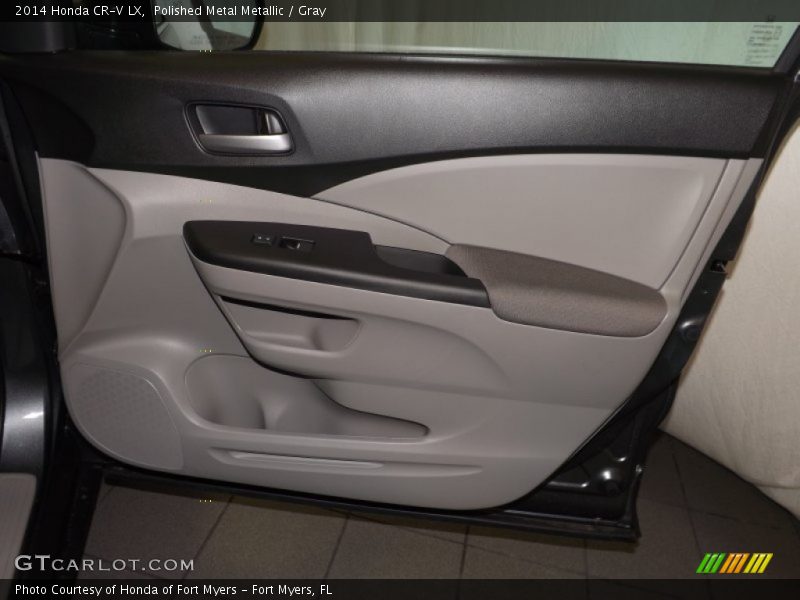 Polished Metal Metallic / Gray 2014 Honda CR-V LX