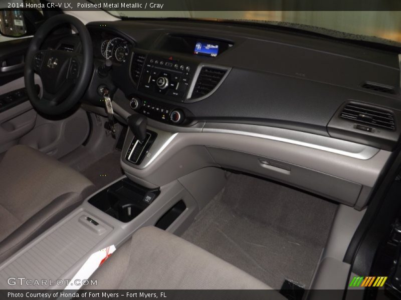 Polished Metal Metallic / Gray 2014 Honda CR-V LX