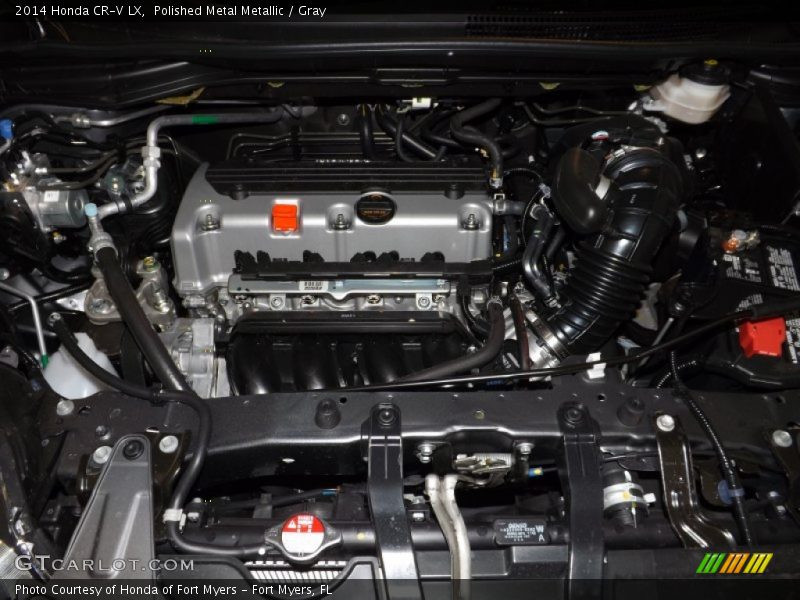 Polished Metal Metallic / Gray 2014 Honda CR-V LX