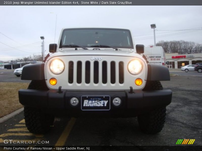 Stone White / Dark Slate Gray/Blue 2010 Jeep Wrangler Unlimited Islander Edition 4x4