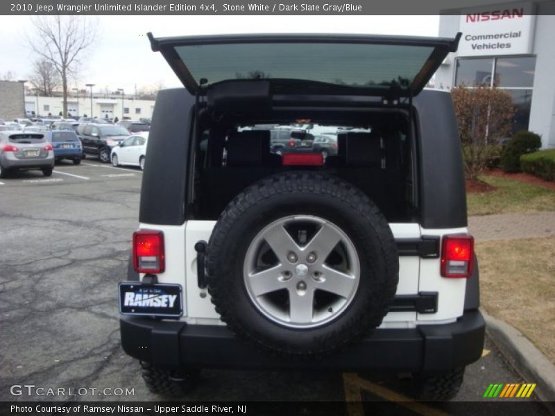 Stone White / Dark Slate Gray/Blue 2010 Jeep Wrangler Unlimited Islander Edition 4x4