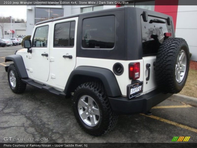 Stone White / Dark Slate Gray/Blue 2010 Jeep Wrangler Unlimited Islander Edition 4x4