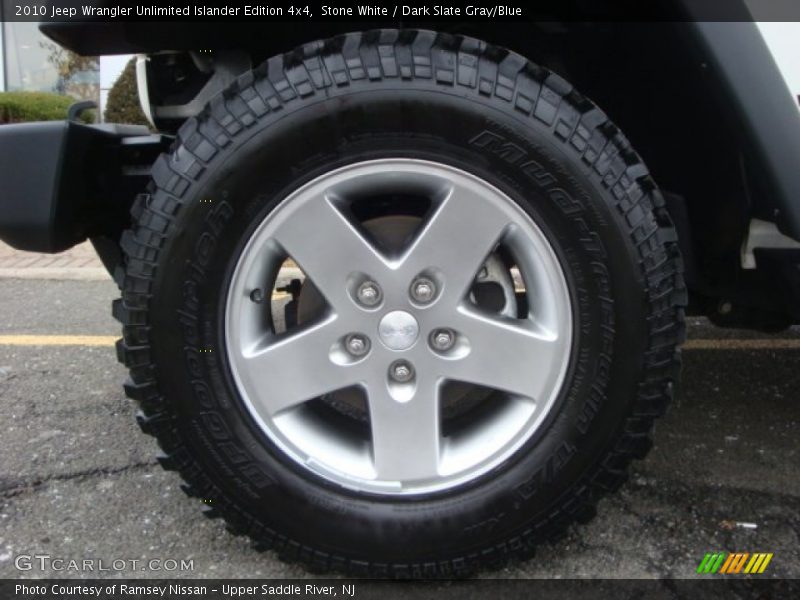 Stone White / Dark Slate Gray/Blue 2010 Jeep Wrangler Unlimited Islander Edition 4x4