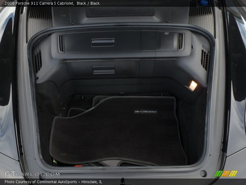 Black / Black 2008 Porsche 911 Carrera S Cabriolet