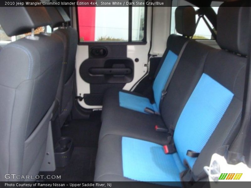 Stone White / Dark Slate Gray/Blue 2010 Jeep Wrangler Unlimited Islander Edition 4x4