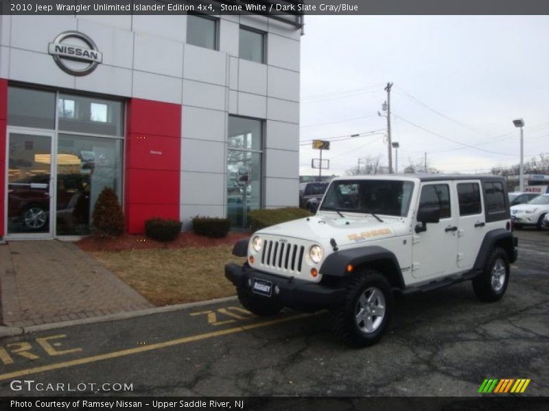 Stone White / Dark Slate Gray/Blue 2010 Jeep Wrangler Unlimited Islander Edition 4x4