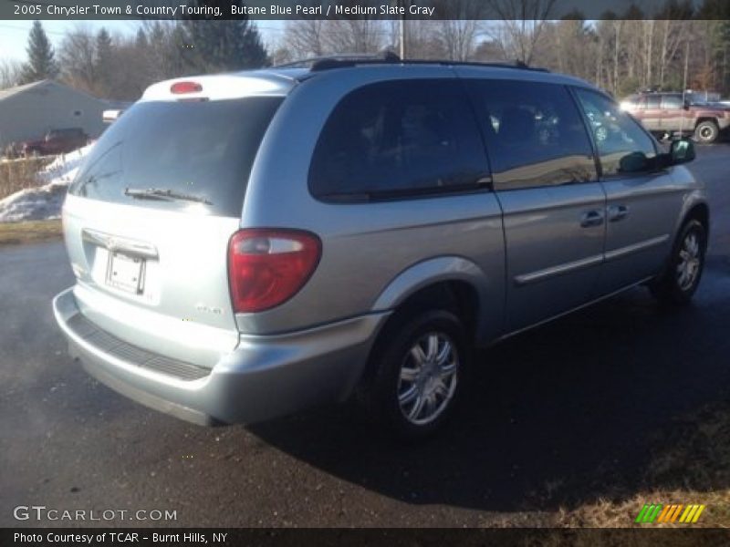 Butane Blue Pearl / Medium Slate Gray 2005 Chrysler Town & Country Touring